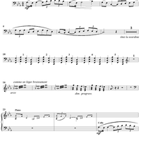 Rapsodie Nègre - Cello