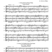 Five Easter Trios - Score