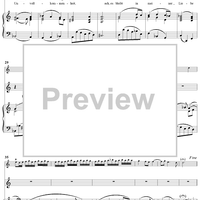 "Ach, es bleibt in meiner Liebe", Aria, No. 5 from Cantata No. 77: "Du sollst Gott, deinen Herren, lieben" - Piano Score