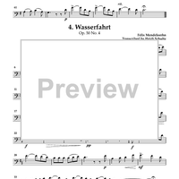 Mendelssohn Songs: Volume 1 for Cello Quartet - Cello 1