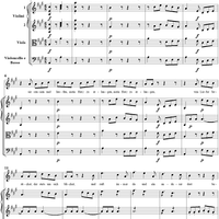 La Finta Giardiniera, Act 1, No. 10 "So bald sie mich sehen" (Aria) - Full Score