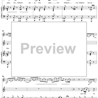 "Ach, bleibe doch, mein liebstes Leben", Aria, No. 4 from Cantata No. 11: "Lobet Gott in seinen Reichen" - Piano Score