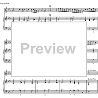 Partita No. 3 - Score