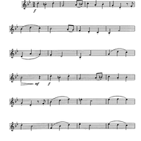 Studies for clarinet, Vol. 3 No. 8 - Minuetto - Clarinet