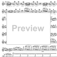 Preludio, Aria e Finale - Flute