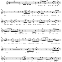 "Geliebter Jesu, du, du allein", Aria, No. 5 from Cantata No. 16: "Herr Gott, dich loben wir" - Tenor