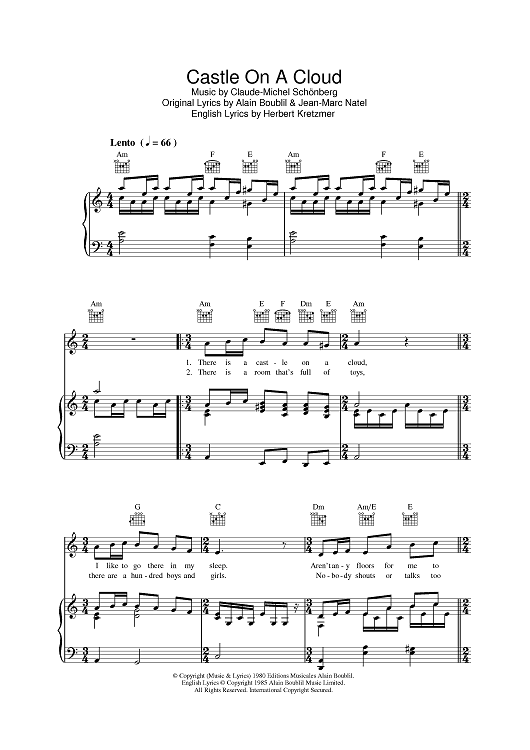 Castle On A Cloud (Une Poupee Dans La Vitrine)