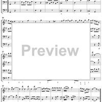 Quartet No. 2 in E minor - Score