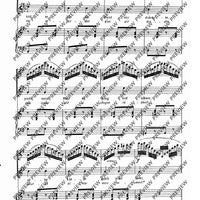 Bravura variations in G major - Score and Parts