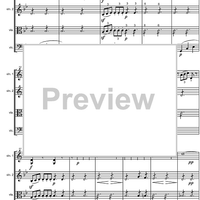 String Quartet No. 8 B Major D112 - Score