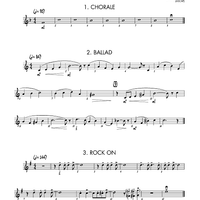 Warm-ups for Beginning Jazz Ensemble - Trumpet 1