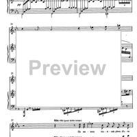 Avui he vist que en sos costats de verge - Score