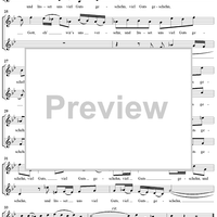 "Er kennt die rechten Freudenstunden", Duet, No. 4 from Cantata No. 93: "Wer nur den lieben Gott lässt walten" - Soprano and Alto