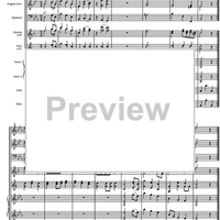 Divertimento No. 1 Eb Major KV113 - Score