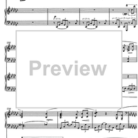 Theme and Variations Op.139 - Score