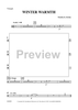 Winter Warmth - for Large Percussion Ensemble - Triangle