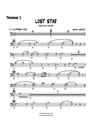 Lost Star - Trombone 2