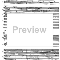 Concerto for flute, wind instruments and percussion - Score
