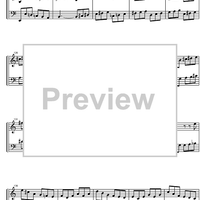 Suite  2 a minor BWV 807 - Score