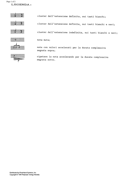 Canto dell'erba secca - Preface