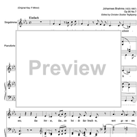 Schön war, das ich dir weihte Op.95 No. 7