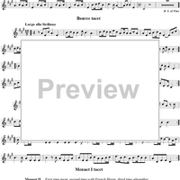 Music for the Royal Fireworks - Horn 2