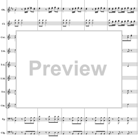 Polonaise in D major - Full Score