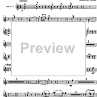 Per la Commermorazione di Antonia Canova [set of parts] - B-flat Clarinets 1 & 2