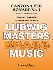 Canzona per sonare No. 1 - for Tuba/Euphonium Quartet
