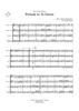 Prelude to Te Deum - Score