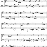 Flute Sonata in G major, HWV 363b