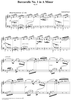 Barcarolle No. 1 in A Minor, Op. 26