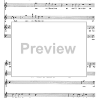 Veni Domine - Veni ad liberandum - Score