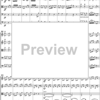 Serenade for String Orchestra in C major (C-dur). Movement IV, Finale (Tema Russo) - Score