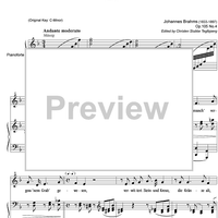 Auf dem Kirchhofe Op.105 No. 4