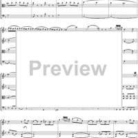 Oboe Quartet, K370, Movement 3 - Score