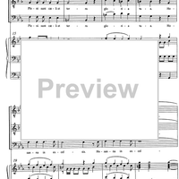 Sanctus Eb Major - Full Score