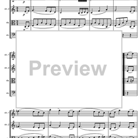 5 Minuets D89 - Score