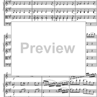 Quintet A Major KV581 - Score