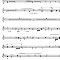 Bridal Waltz from A Folk Tale - Oboe 2