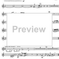 Music for the Royal Fireworks HWV 351 - Piccolo Trumpet in B-flat