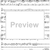 Piano Trio No. 1 in B-flat Major K254 - Piano Score