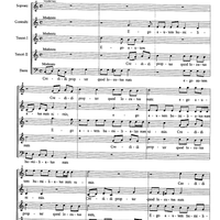 Credidi (Salmo 115 [116]) - Score