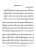 Quartet in G - Score