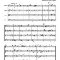 Quartet in G - Score