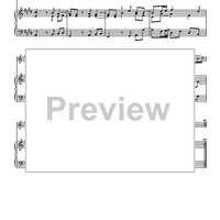 Sonata in E Major, BWV 1035 - Piano Score