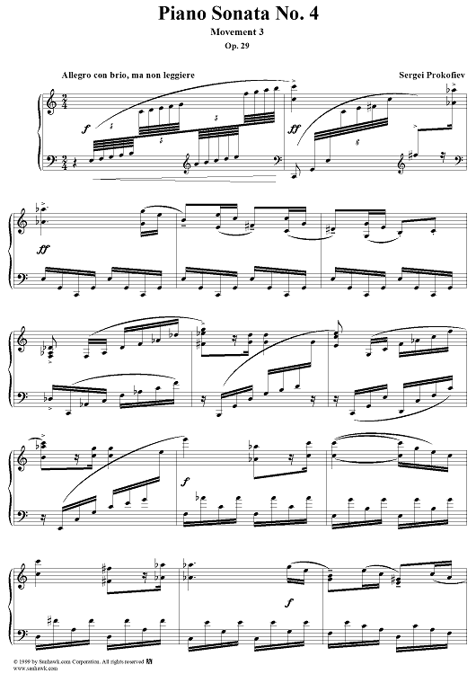 Op. 29, Movement 3