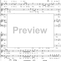 Chandos Te Deum in B-flat Major, HWV281: No. 4, Thou Art the King of Glory, O Christ