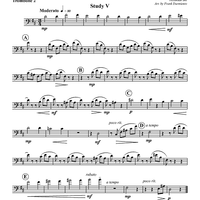 2 Studies from "20 Studies for Guitar" - Trombone 2