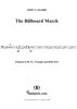 The Billboard March - Timpani/Percussion